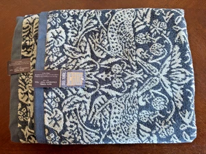Nueva toalla de baño William Morris STRAWBERRY THIEF TEAL 1 - Imagen 1 de 6