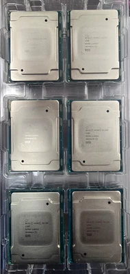 Lote de 36 processadores de CPU para servidor Intel Xeon Silver 4208 2.1GHz SRFBM 8 núcleos 11MB - Imagem 1 de 3