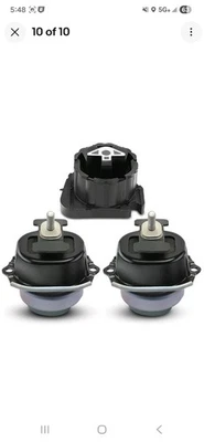 3x Engine Motor & Transmission & Mount for BMW X5 E70 2007-2018  L6 3.0L X6 E71 - Image 1 of 4