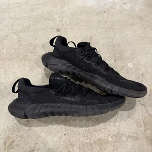 Nike Free 5.0 Next Nature Zapatos para Correr Triple Negro Hombres 8.5 CZ1884-004 *MANCHAS - Imagen 1 de 10