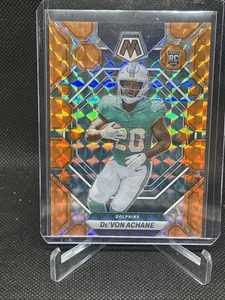 2023 Mosaic De’Von Achane 199/199 Rookie Orange Mosaic Prizm RC #312 Dolphins - Bild 1 von 4