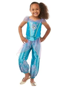Jasmine Gem Princess Costume for Kids - Disney Aladdin - Small (4-6 Yrs) - Picture 1 of 4