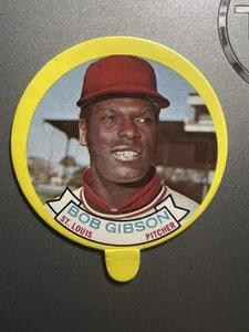 1973 Topps Candy Lids Set-Break Bob Gibson St Louis Cardinals Excellent Mint - Bild 1 von 2