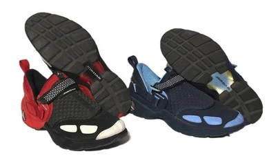 Air Jordan Trainer Talla 15 LX Negro Blanco Rojo Azul Univ Azul 2005 Trunner 2 Pares Foto 1 de 4