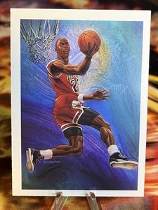1990-91 Hoops Michael Jordan Chicago Bulls #358 - Picture 1 of 2