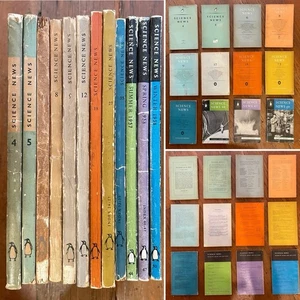 13x Science News Penguin UK (1947-1958) Paperback Lot 1940s 1950s - Imagen 1 de 8