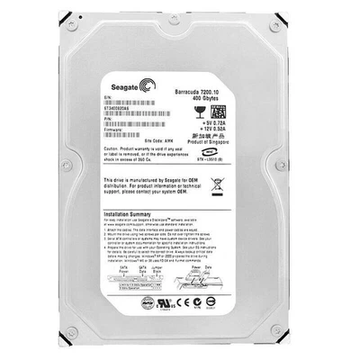 Seagate St3400820as Hdd Hard Disk 3.5" Sata 400gb Computer Desktop Refurbished - Image 1 of 4