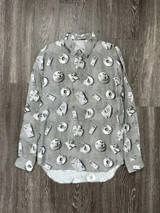 Taglia 39/US M - Camicia Abito Dior x Daniel Arsham Tecnica Tela Stampa Erosa - Foto 1 di 7