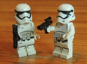 Lot of 2 Lego Minifigures Star Wars Storm Troopers First Order Item #122 - Picture 1 of 2