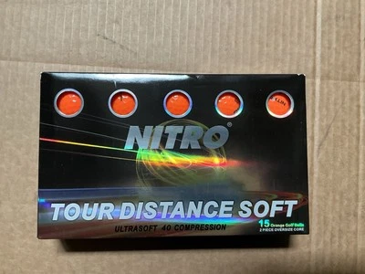 15 bolas suaves (naranja) Nitro Tour Distance  Foto 1 de 2