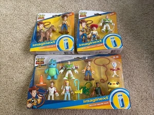 Imaginext Toy Story 4 Deluxe Figura Pack 8 Figuras y Jessie Bullseye 12 Total - Imagen 1 de 10
