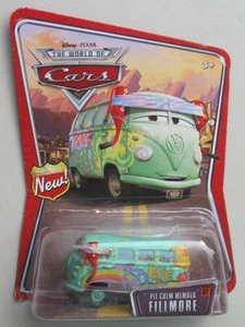 Autobús Disney Pixar Cars Pit Crew miembro Fillmore VW primero - Imagen 1 de 1