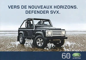 brochure dépliant 2008 LAND ROVER DEFENDER SVX !!! SERIE SPECIALE LIMITÉE ___ - Picture 1 of 1