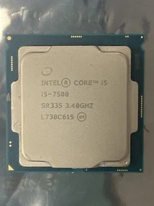 INTEL I5-7500 3.40GHZ SR335 LGA1151 CPU PROCESSOR - Picture 1 of 2