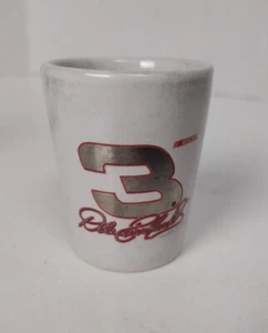 Dale Earnhardt #3 White Shot Glass, NASCAR, Goodwrench - Picture 1 of 4