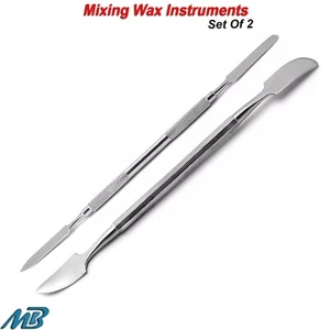 Gritman Spatula Mixing Wax & Modelling Dental Cement Spatula Double Ended Tools - Picture 1 of 5
