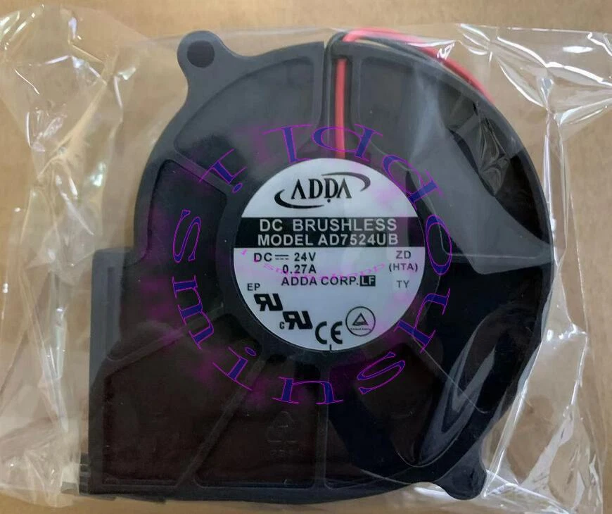 1PCS New ADDA AD7524UB DC 24V 75*30MM radiator blower fan - Image 1 of 1