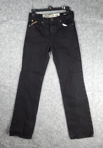 Ariat B5 Slim Jeans Boys 16 Black Western BOYS Boundary Stackable Straight Rodeo - Picture 1 of 9
