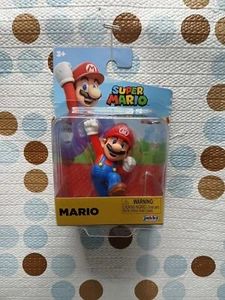 Figura de acción World of Nintendo 2.5" Super Mario Bros. - Jumping Mario Jakks - Imagen 1 de 2