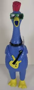 Rock N' Roll Chicken Ja-Ru Squawkin' Chik'N Noise Maker Guitar Squeak GAG GIFT - Picture 1 of 4
