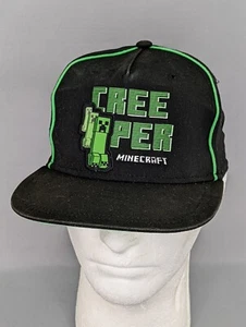 Minecraft Mojang Creeper Jugend schwarz Snapback Baseball Cap Mütze - Bild 1 von 9