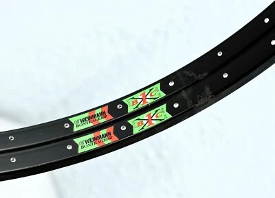 Llantas NOS Weinmann BONTRAGER BC1X 26" -PAR- 32 orificios, 32h ¡RARAS! Negro vintage vrc Foto 1 de 4