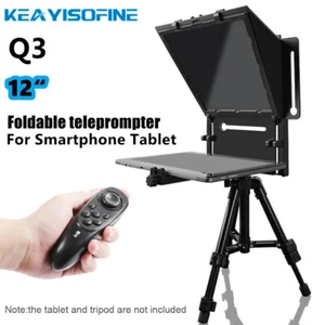 Q3 Mini Teleprompter Portable Inscriber Remote Control for Video Mobile Phones - Picture 1 of 6