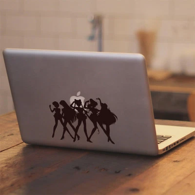 Sailor Moon Senshi Warriors for Apple Macbook Air/Pro Laptop Vinyl Decal Sticker - Image 1 of 2