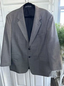 Pre-O Kilburne and Finch Wool Houndstooth Black/Beige Sport Coat Blazer Sz:44R - Picture 1 of 5