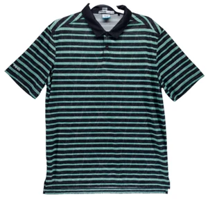 Ping Golf Shirt Herren Large schwarz grün Streifen Modern Fit Performance Polo - Bild 1 von 7