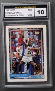 1992-93 Topps #362 Shaquille O'Neal 10 GEM MINT RC Rookie Shaq  HOF MVP - Picture 1 of 2