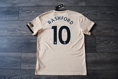 CAMISETA DE FUTBOL VISITANTE MANCHESTER UNITED 2019 2020 ADIDAS RASHFORD NUEVA GRANDE Foto 1 de 4