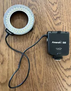 Aputure Halo Ring Flash Lighting Amaran AHL-C60 LED Camera Ring Light Canon - Picture 1 of 5