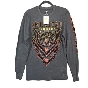 American Fighter Herren Thermohemd Large anthrazit Affliction MMA Athletic UFC - Bild 1 von 9