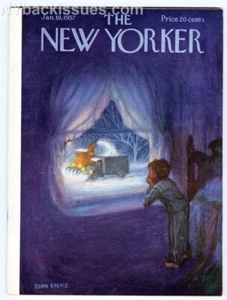 New Yorker Zeitschrift 19. Januar 1957 Elizabeth Hardwick Nathaniel Benchley Sehr schön - Bild 1 von 4