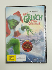 DR SUESS HOW THE GRINCH STOLE CHRISTMAS DVD BRAND NEW AND SEALED (A3)