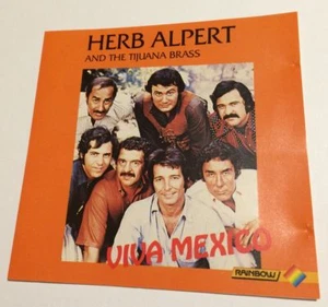 HERB ALPERT & THE TIJUANA BRASS Viva Mexico CD rare oz aussie Rainbow 1990 - Picture 1 of 3