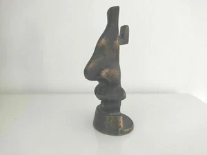 ABSTRACT BRONZE SCULPTURE. SCULPTURE EN BRONZE ABSTRAITE 13 cm 5,11 pouces - Picture 1 of 9