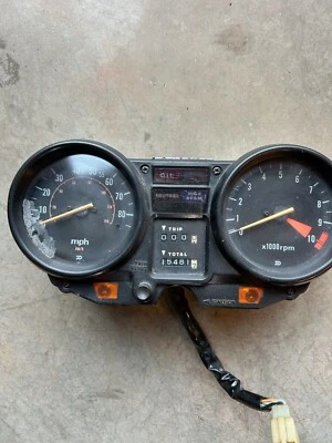 📏 Honda CB650SC Nighthawk Gauge Cluster 1982 | Velocímetro velocímetro OEM H1051 Foto 1 de 4