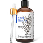 30ml Clove Essential Oil 100% Pure Natural for Diffuser Aromatherapy Skin Care