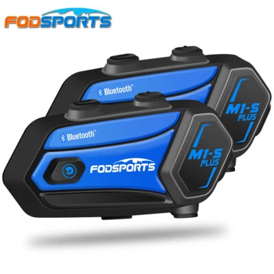 Motorrad Intercom Gegensprechanlage 8 Way Helmet Bluetooth Headset Musik Teilen - Bild 1 von 4