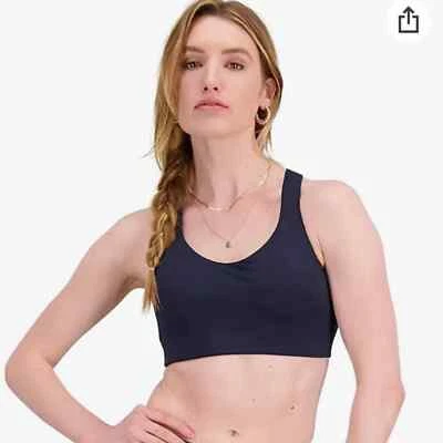 NUEVO con etiquetas Sujetador deportivo New Balance Power X negro nuevo con etiquetas, talla XL (D-DD), precio de venta sugerido por el fabricante $60 Foto 1 de 4
