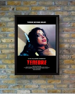 VINTAGE "Tenebre" 1982 Dario Argento Film Poster Modern A3 Fine Art Print - Bild 1 von 3