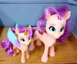 MY LITTLE PONY La Nueva Generación G5 SUNNY STARSCOUT x 2 Hecho en Vietnam HASBRO - Imagen 1 de 4