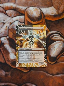 Magic the Gathering Nivmagus Elemental Hand Painted Unique Custom MTG Alter - Picture 1 of 1