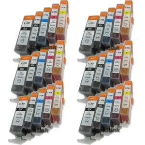 Paquete de 30 tintas CLI-221 PGI-220 para Canon PGI220 CLI221 PIXMA MP540 MP560 MP620 $ - Imagen 1 de 1