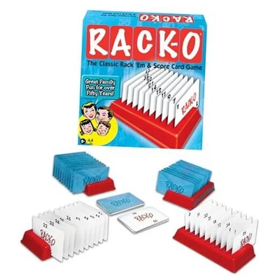  Rack-O Juego Retro Juegos EE. UU., Clásico Juego de Mesa Disfrutado por Juego de Cartas Foto 1 de 4