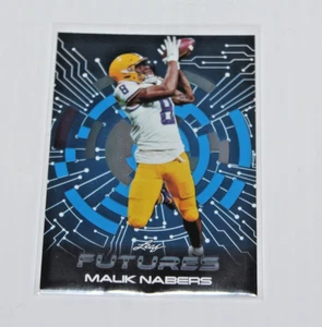 2024 Leaf Futures Multi-Sport Future Foil #FF-29 Malik Nabers Blue /199 NICE - Picture 1 of 8