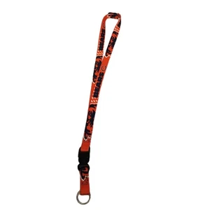 Chicago Bears Orange Navy Lanyard Keychain ID Badge Holder NFL Football Fan Gear - Picture 1 of 5