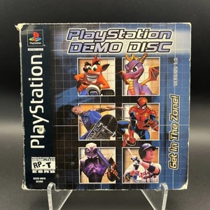 PlayStation Demo Disc PS1 Version 1.3 2000 Get in the Zone Sony Sampler - Picture 1 of 4